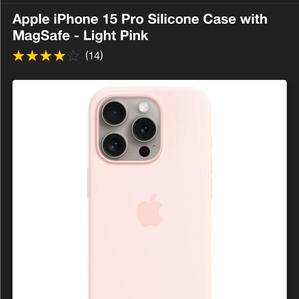 iPhone 15 pro Apple case